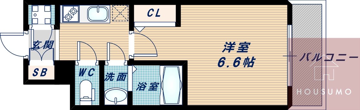 エスリード新大阪ヴェルデの間取り写真