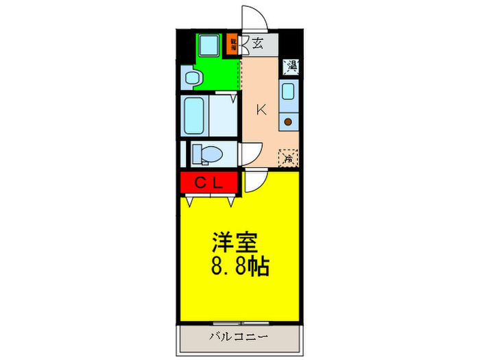 Sun Wood Courtの間取り写真