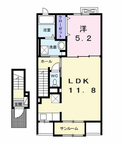 ファインプレイスの間取り写真