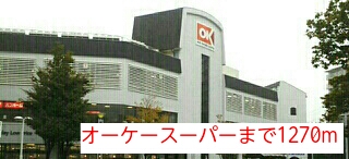 スーパー　オーケースーパー（スーパー）まで1270m