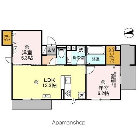 Maison de TSURUMIの間取り写真