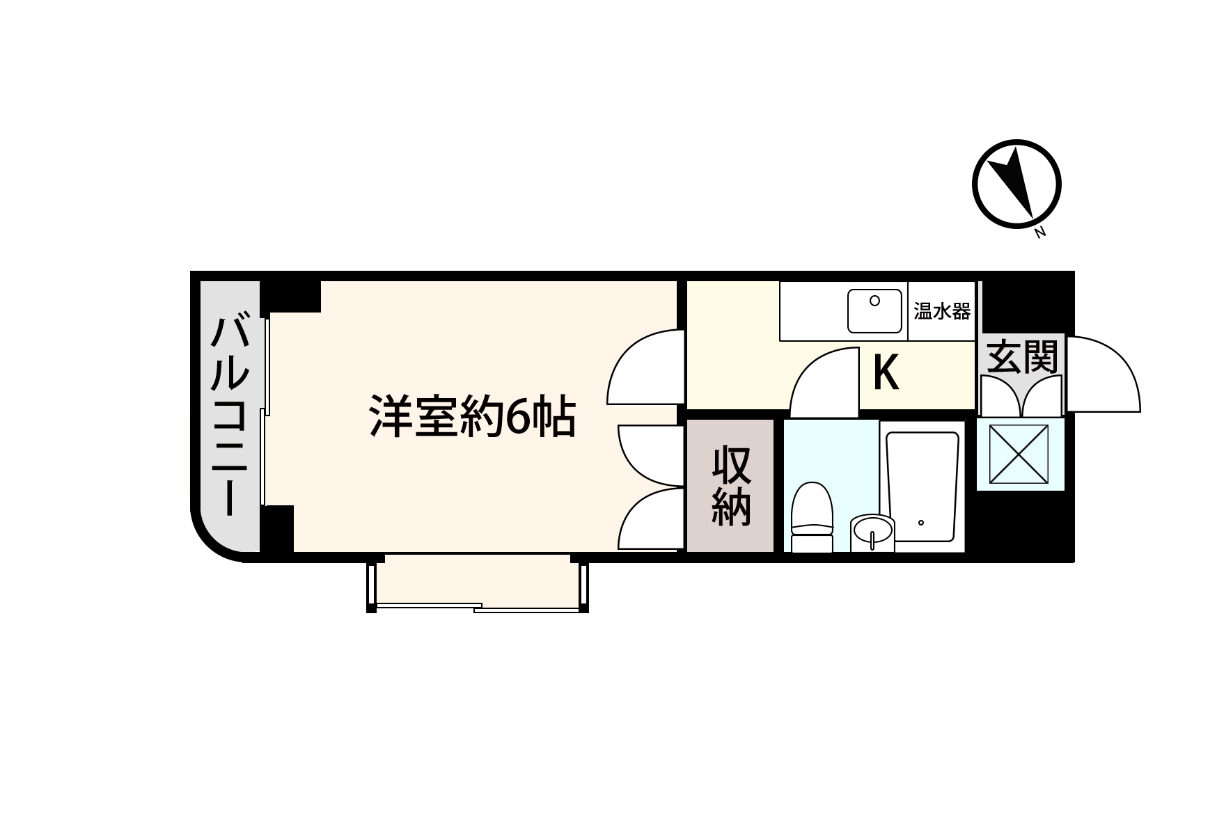 アシスト第2仙台マンションの間取り写真