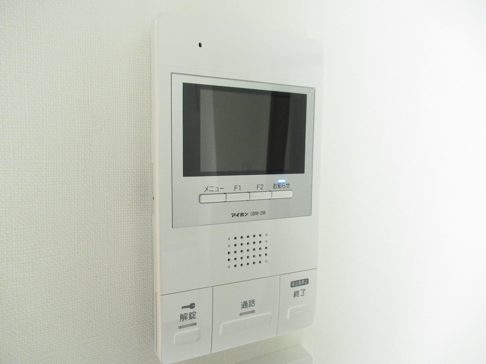 セキュリティ　来客者の顔が見える、安心のTVモニターホン