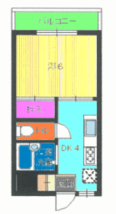 ハイツ長谷川の間取り