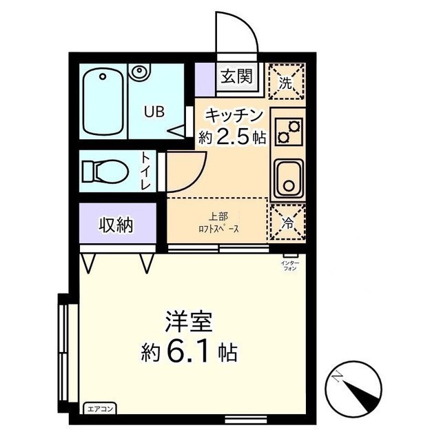 信開セルーラ道下の間取り