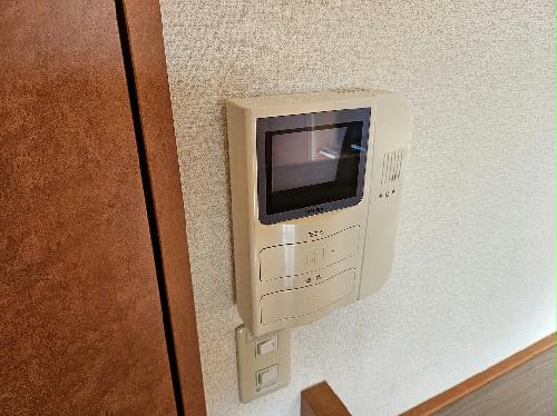 セキュリティ　モニター付きインターホン