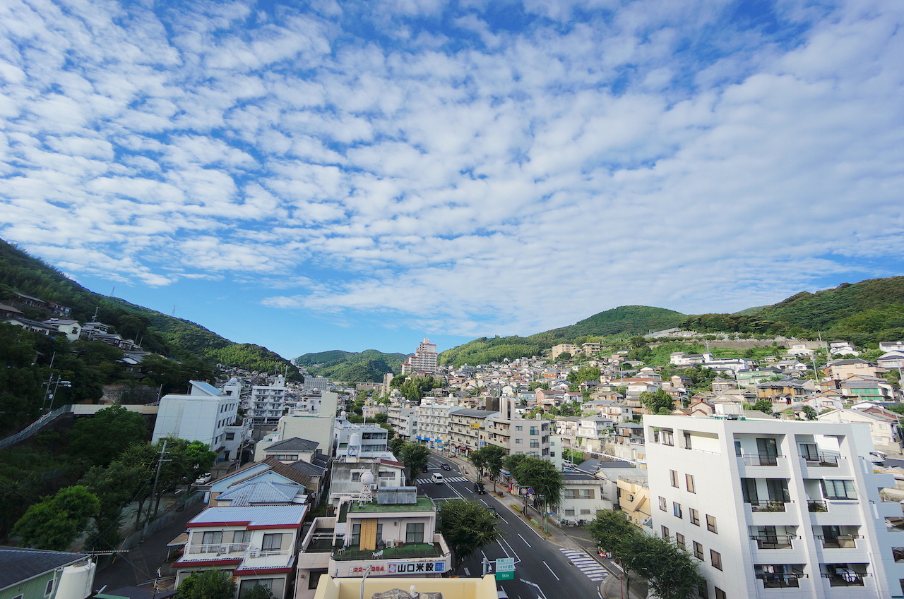 【長崎市西山のマンションの眺望】