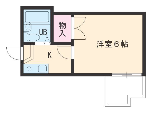 レオパレス小田井の間取り