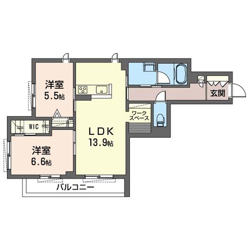 アリスティオの間取り写真