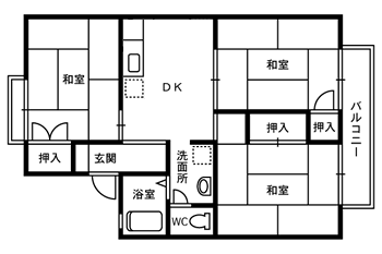 メゾンドセジュールの間取り