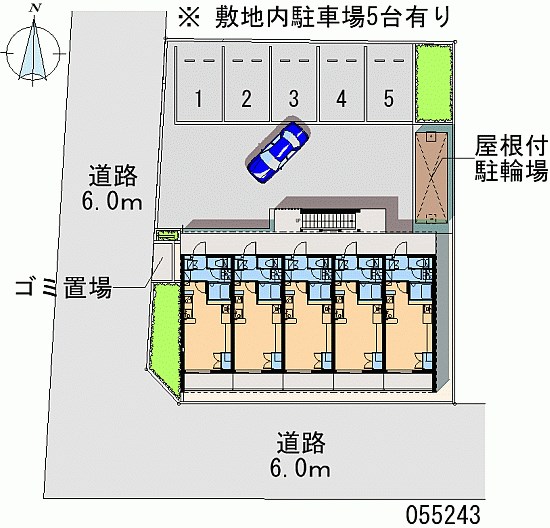 駐車場　敷地内に駐車場ございます。