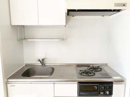 キッチン　★2口コンロ、グリル付きシステムキッチン★