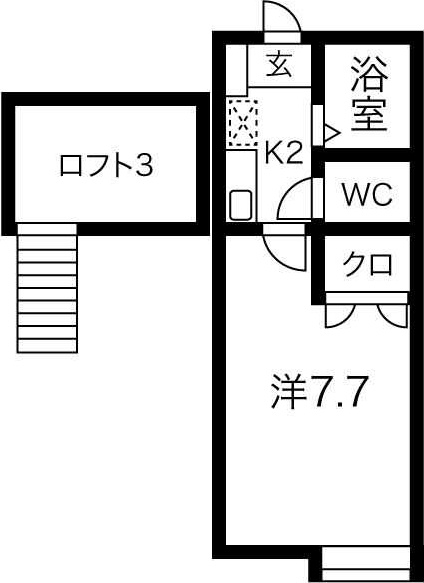 シェリールミニ C棟の間取り