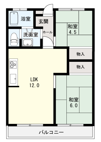 シティーガーデン溝尻_間取り_0