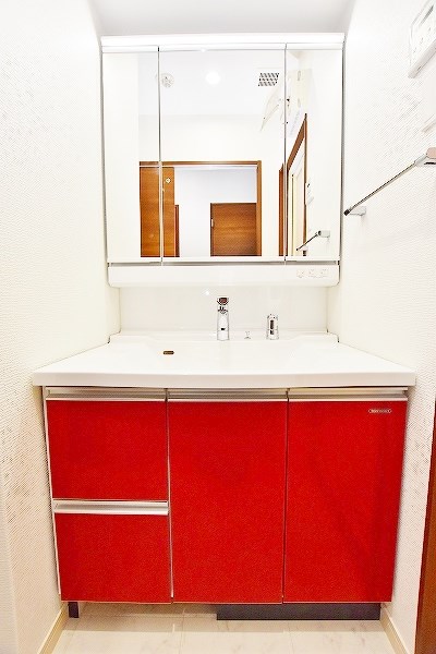 洗面設備　★洗面脱衣所/三面鏡洗髪洗面化粧台★