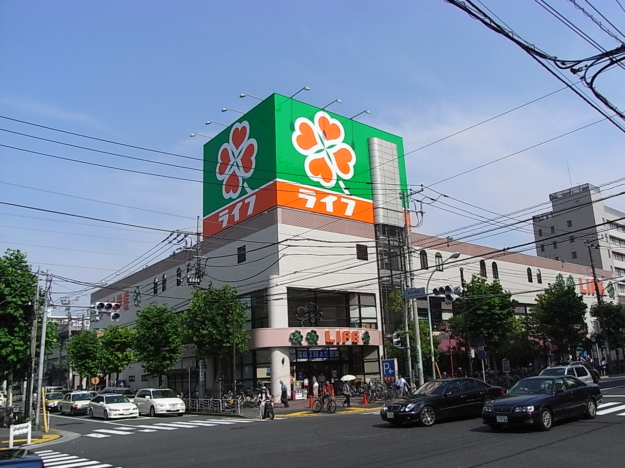 スーパー　ライフ深川猿江店（スーパー）まで634m
