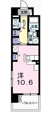 姫路市船橋町のマンションの間取り