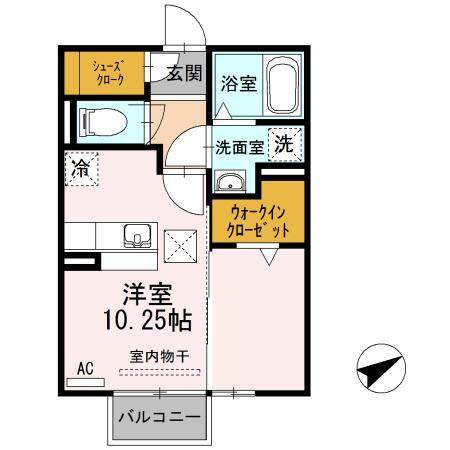 エスペランサＢ棟の間取り