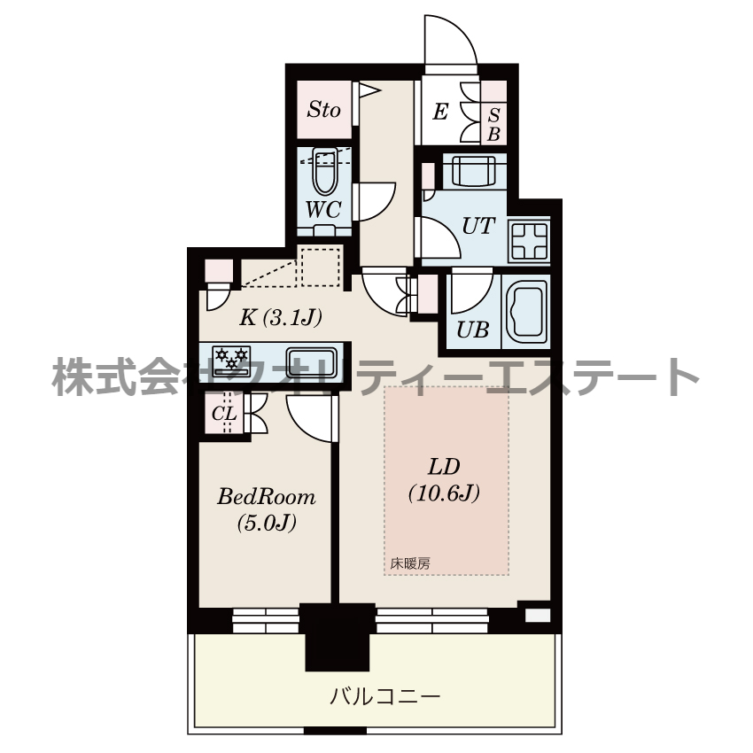 ONE札幌ステーションタワーの間取り