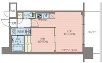 プレジオ弁天町の間取り