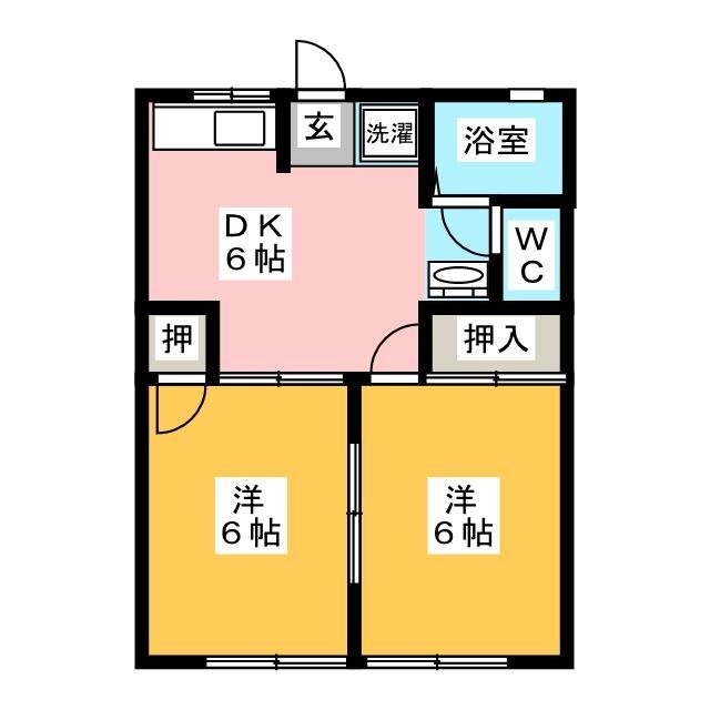 ロイヤル小塩Iの間取り