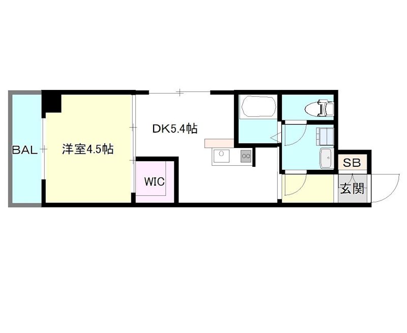 ＳＯＡＲ堺綾之町の間取り