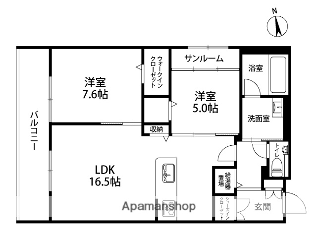 ジョルナーレ泉が丘の間取り