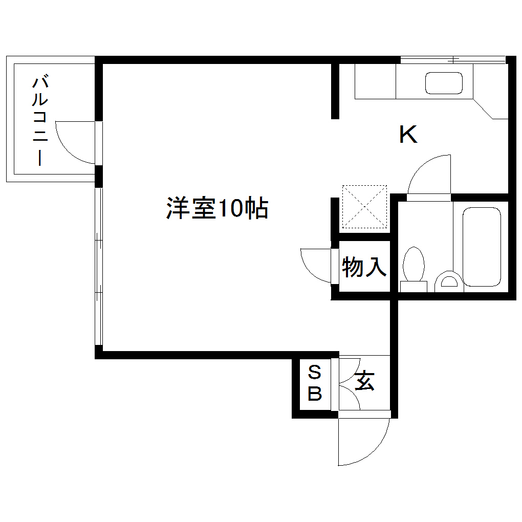 上通センタービルの間取り