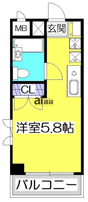 国分寺市本町のマンションの間取り