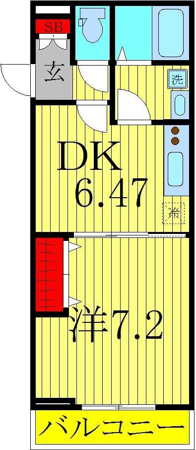 ＡＫ　Ｘの間取り