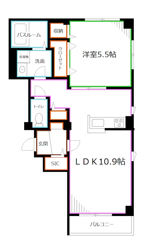 ラウレアの間取り