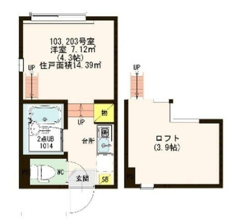 アイランド東武練馬の間取り