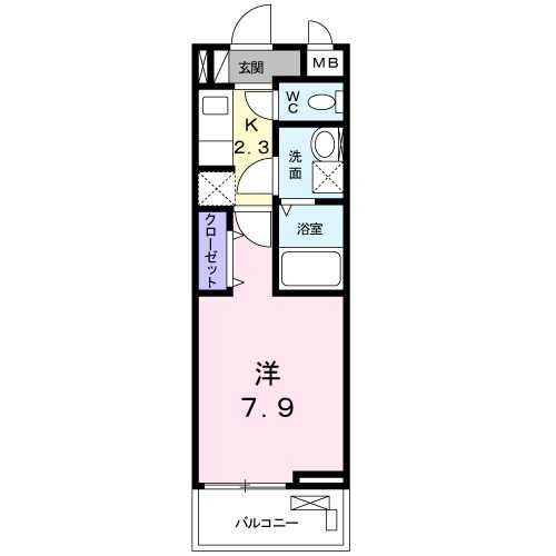 カーンズ高座渋谷の間取り