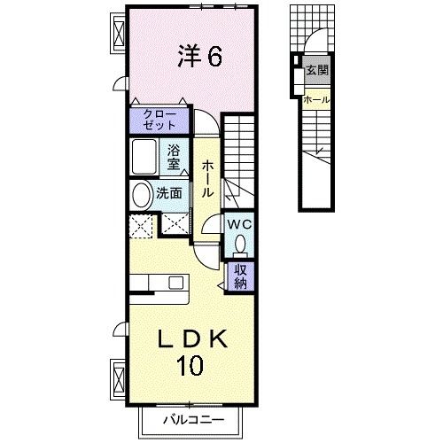 【ロベリアの間取り】