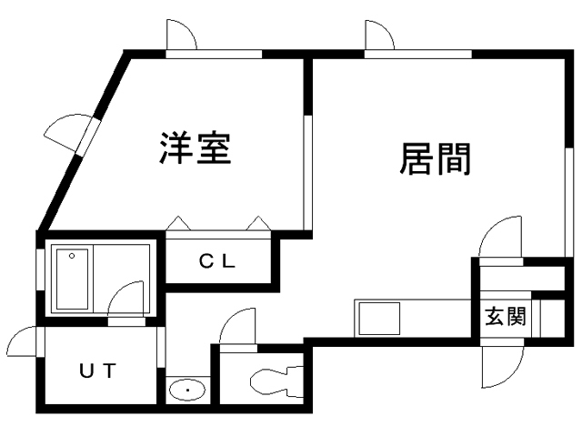 マーシャルパレスＡの間取り