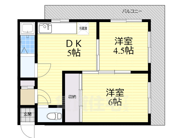 桜ハウスの間取り