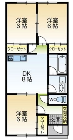 すまいる２６番館の間取り