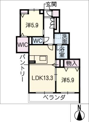 青柳離宮の間取り