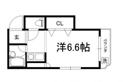 シティーアスカの間取り