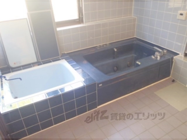 バス・シャワールーム　まさかの浴槽が２つです