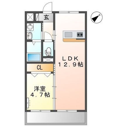 コンフォート　ティナの間取り