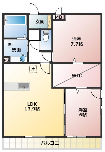 Royal Jist SUITESの間取り