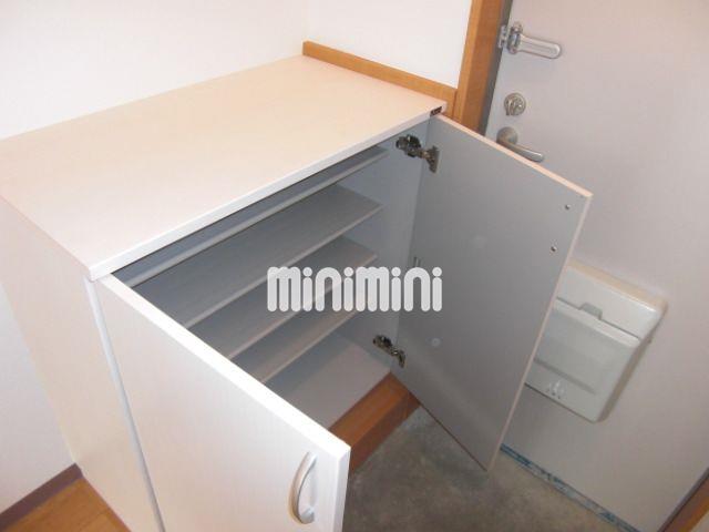 その他設備　靴入れも充実。玄関も広め