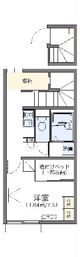 レオパレスマリナIIの間取り