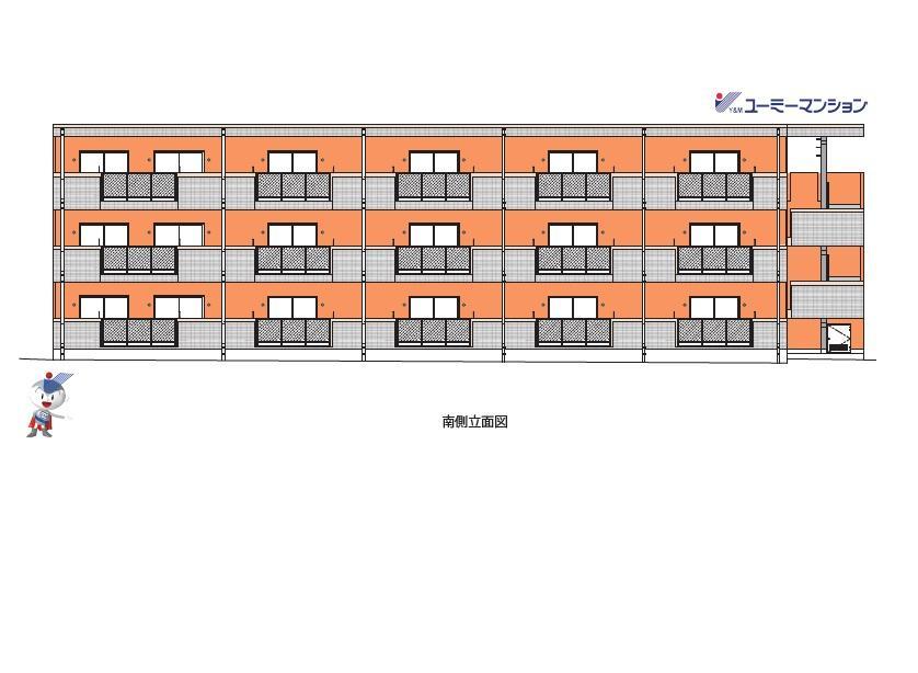 【サンシャイン久米の建物外観】