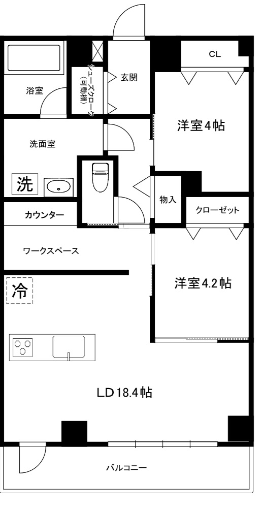 APLIIIの間取り