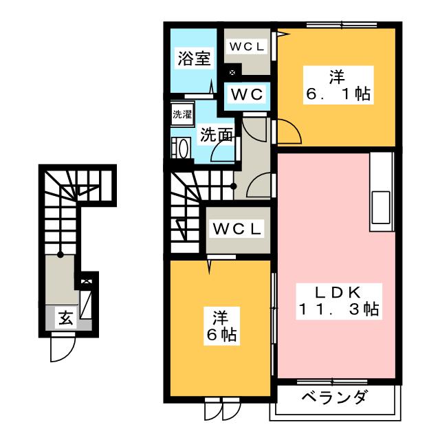 ベルポストの間取り