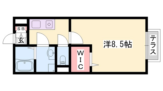 グランドソレーユ西蒲田の間取り