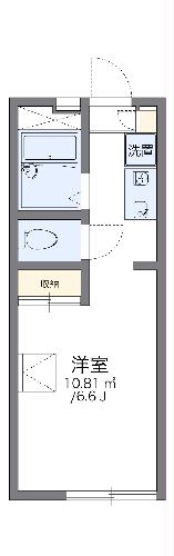 【レオパレスＨ＆Ｍの間取り】