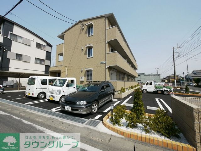 【エスポワールの駐車場】